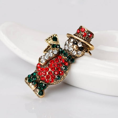 Christmas Tie Tack Pin Tack Pins Soldier and Snowman